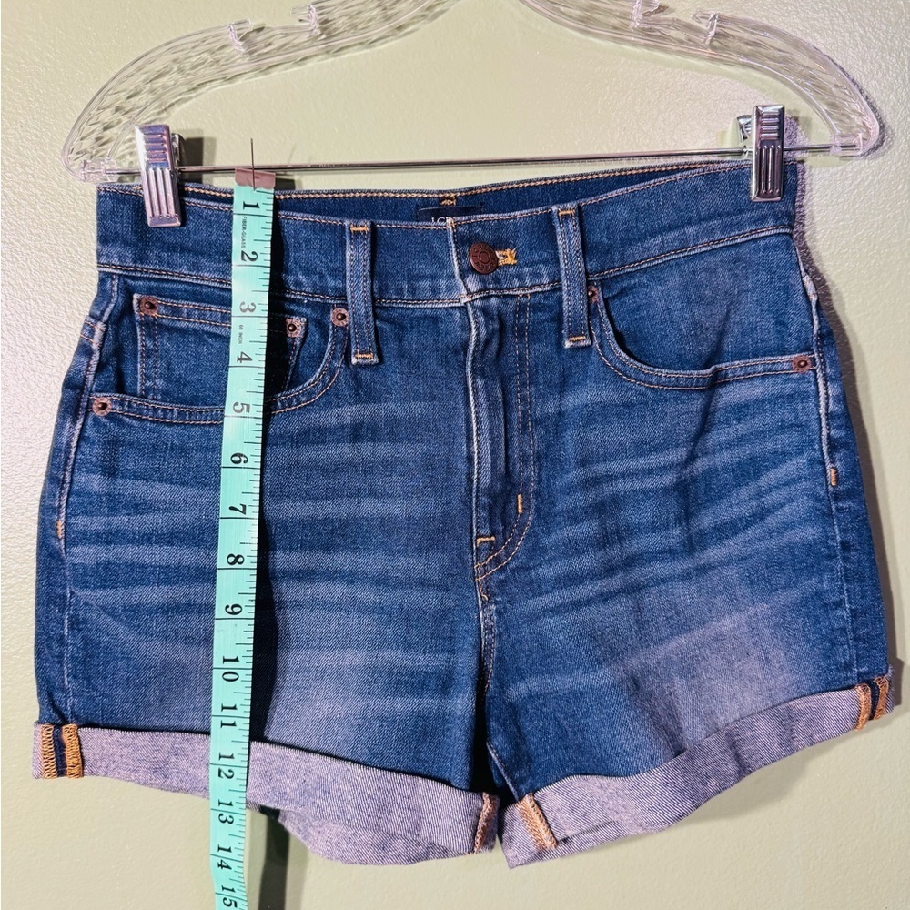 J. Crew Women's Blue Jean Shorts - Picture 3 of 8